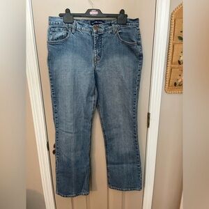 Bandolino Bandolinoblu Cali Modern Bootcut medium wash 5 pocket jeans Size 14.